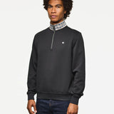 Weekend Offender Henson 1/4 Zip Sweatshirt - Black