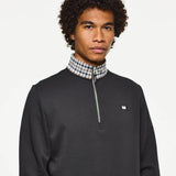 Weekend Offender Henson 1/4 Zip Sweatshirt - Black