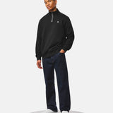 Weekend Offender Matisa 1/4 Zip Sweatshirt - Black