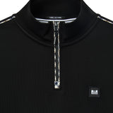 Weekend Offender Matisa 1/4 Zip Sweatshirt - Black