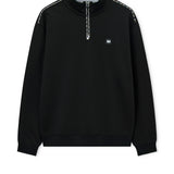 Weekend Offender Matisa 1/4 Zip Sweatshirt - Black