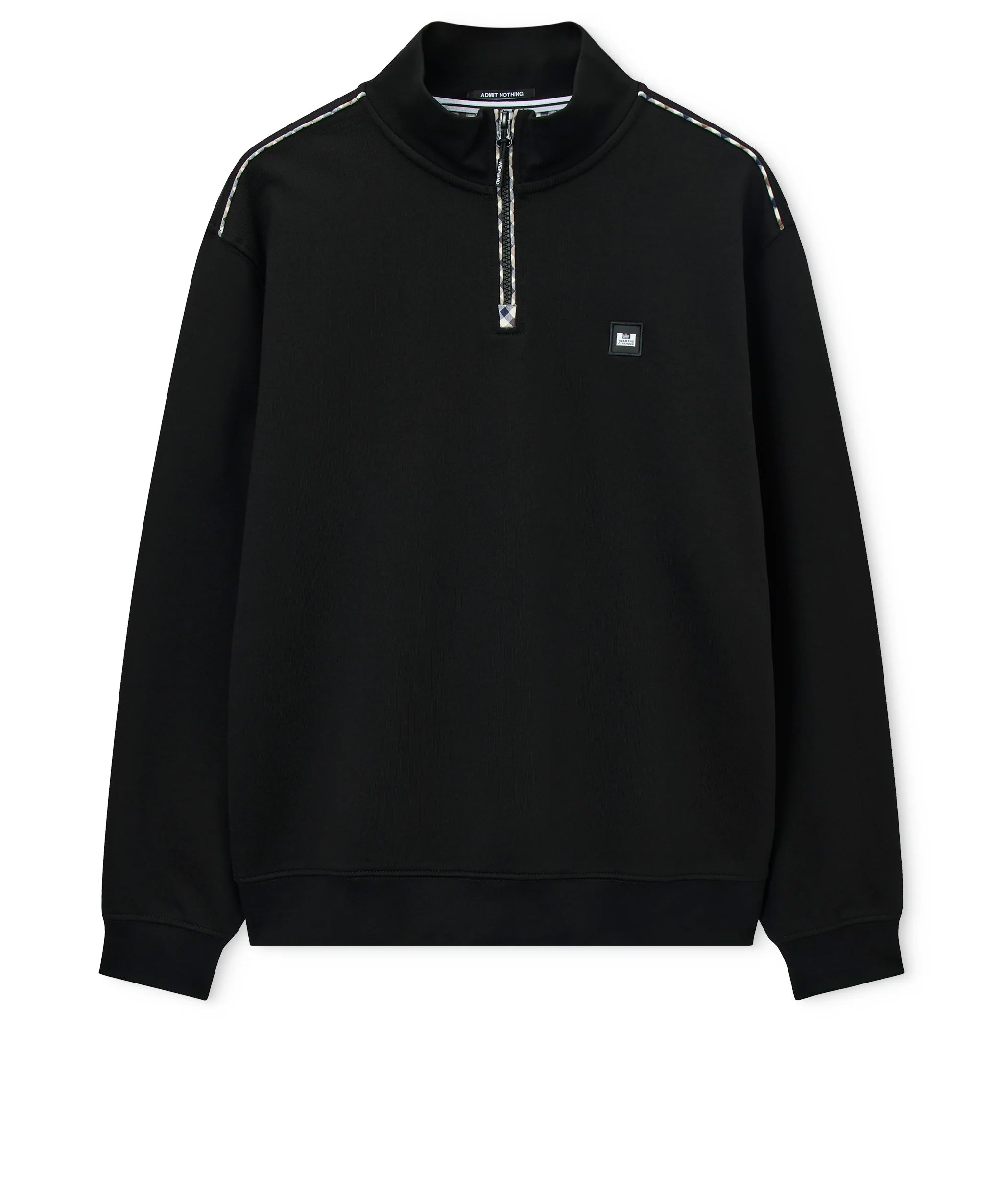 Weekend Offender Matisa 1/4 Zip Sweatshirt - Black