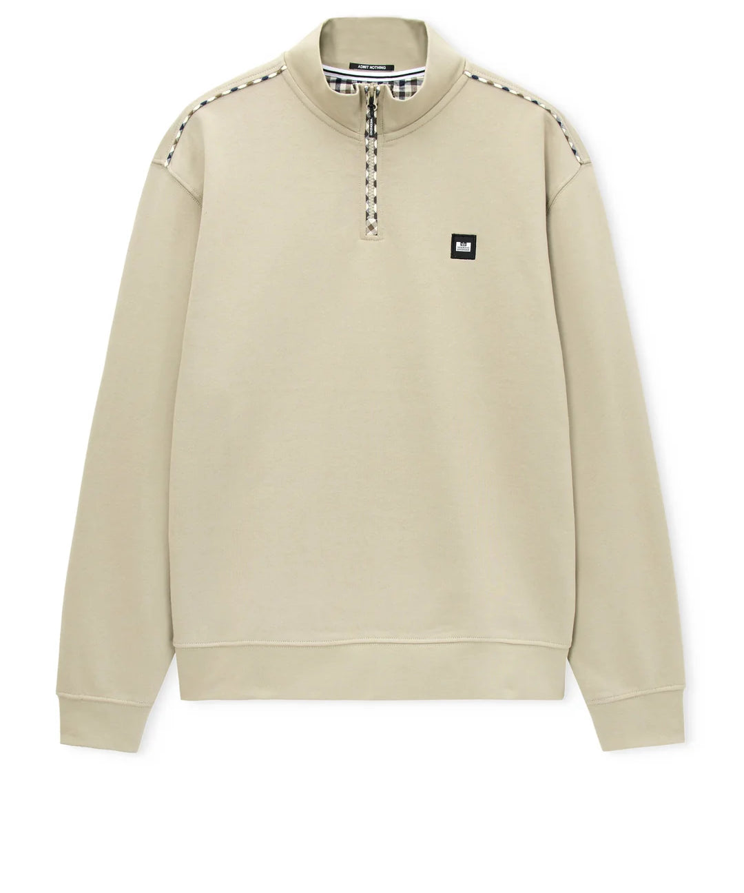 Weekend Offender Matisa 1/4 Zip Sweatshirt - Rock