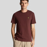 Lyle & Scott Plain T-Shirt - Burgundy