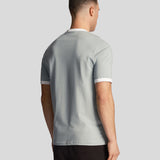 Lyle & Scott Ringer T-Shirt - Slate Blue/White