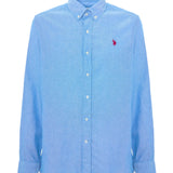 U.S. Polo Assn. Slim Fit Oxford Shirt - Sky