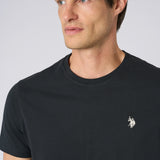 U.S. Polo Assn. Cotton T-Shirt - Black