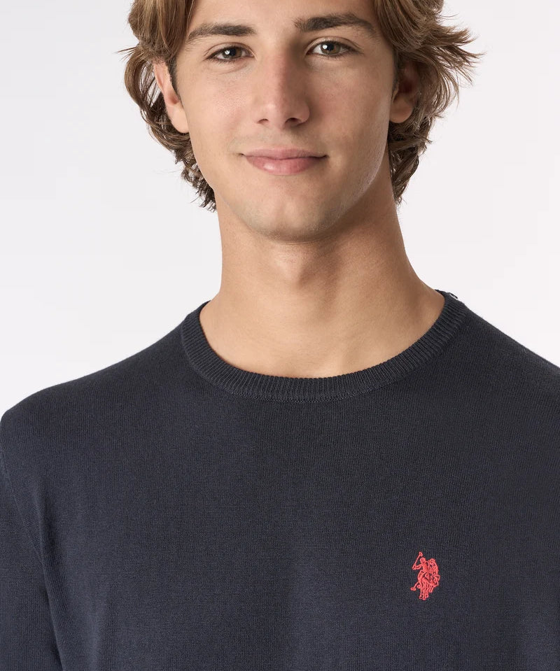 U.S. Polo Assn. Leon Cashmere Blend Jumper - Navy