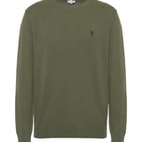 U.S. Polo Assn. Leon Cashmere Blend Jumper - Khaki