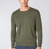 U.S. Polo Assn. Leon Cashmere Blend Jumper - Khaki