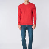 U.S. Polo Assn. Maglioncino Girocollo Cotone e Cashmere - Red