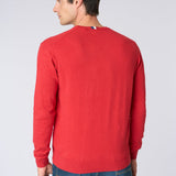 U.S. Polo Assn. Maglioncino Girocollo Cotone e Cashmere - Red