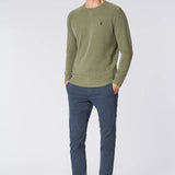 U.S. Polo Assn. Maglia Girocollo in misto Lana - Olive