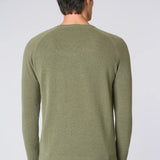 U.S. Polo Assn. Maglia Girocollo in misto Lana - Olive