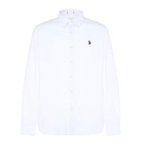 U.S. Polo Assn. Slim Fit Oxford Shirt - White