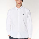 U.S. Polo Assn. Slim Fit Oxford Shirt - White