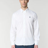 U.S. Polo Assn. Regular Fit Cotton Shirt - White