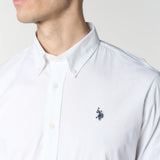 U.S. Polo Assn. Regular Fit Cotton Shirt - White