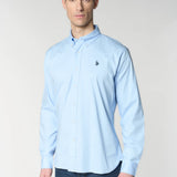 U.S. Polo Assn. Regular Fit Cotton Shirt - Sky Blue