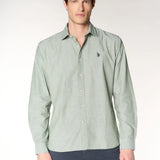 U.S. Polo Assn. Linen Blend French Collar Shirt - Khaki