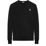 U.S. Polo Assn. Cotton Crew Neck Jumper - Black