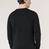 U.S. Polo Assn. Cotton Crew Neck Jumper - Black