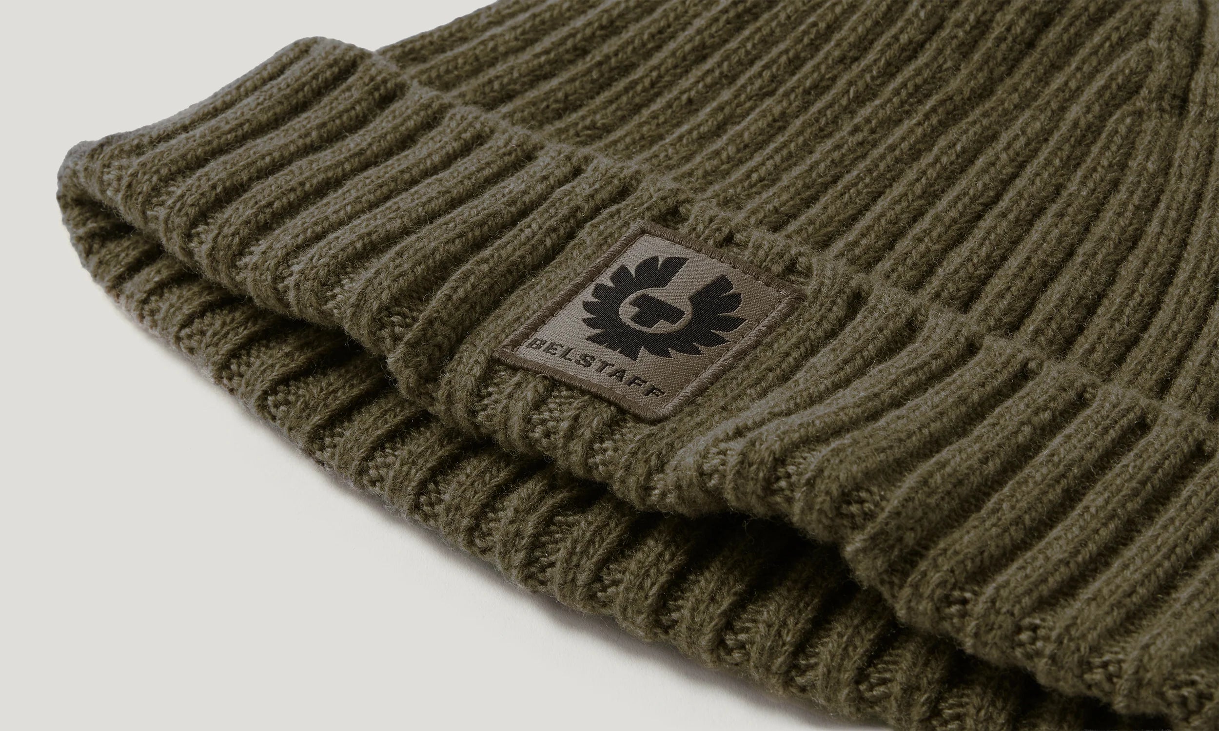 BELSTAFF Watch Beanie - Khaki Green