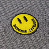 Weekend Offender Smiley Sport Socks - Navy/Black/Grey