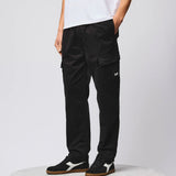 Weekend Offender Eldon Cargo Trousers - Black