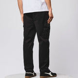 Weekend Offender Eldon Cargo Trousers - Black