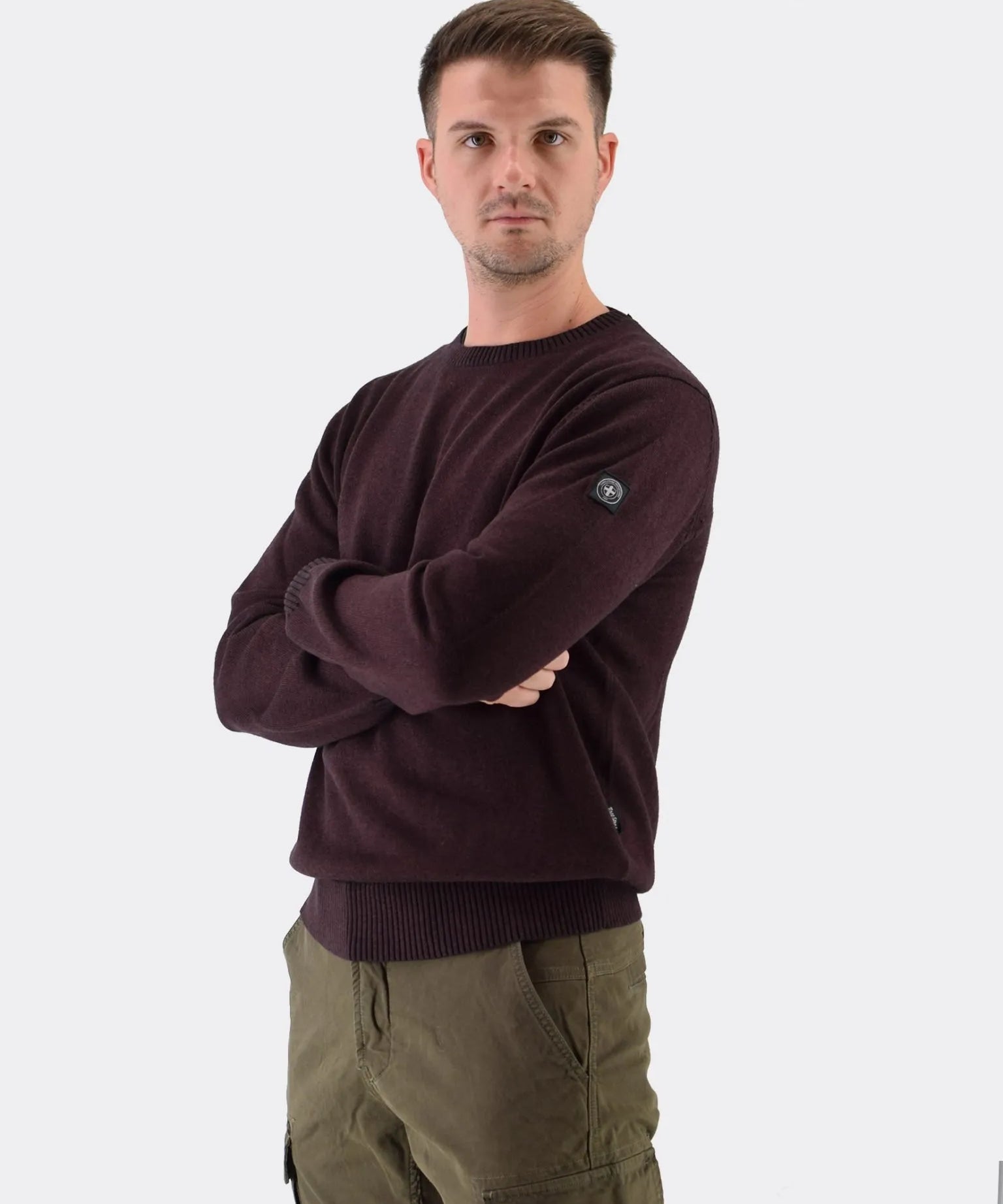 Three-Stroke Brison Jumper - Brown