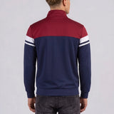 Sergio Tacchini Camarindo Track Top - Navy/Tibetan Red