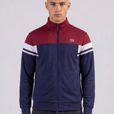 Sergio Tacchini Camarindo Track Top - Navy/Tibetan Red