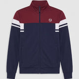 Sergio Tacchini Camarindo Track Top - Navy/Tibetan Red
