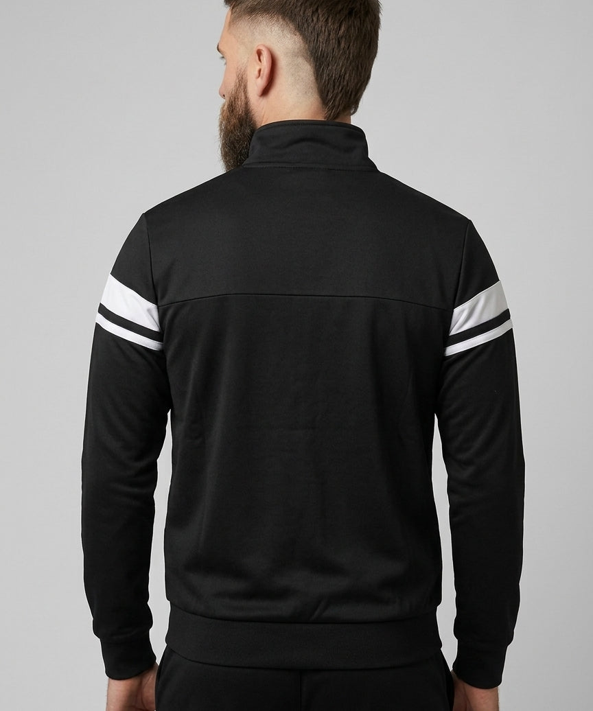 Sergio Tacchini Camarindo Track Top - Black/White
