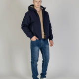 Aquascutum Shell Active Hooded Jacket - Navy