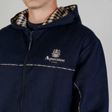 Aquascutum Active Scuba Piping Hoodie - Navy