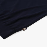 Aquascutum Active Extrafine Merino Wool Patches Knit - Navy