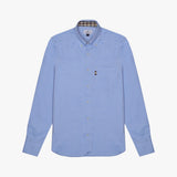 Aquascutum Active Button Down Oxford Shirt - Sky