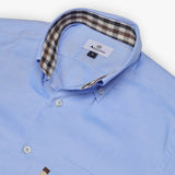 Aquascutum Active Button Down Oxford Shirt - Sky