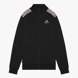 Aquascutum Active CC Shoulder Full Zip Fleece - Black