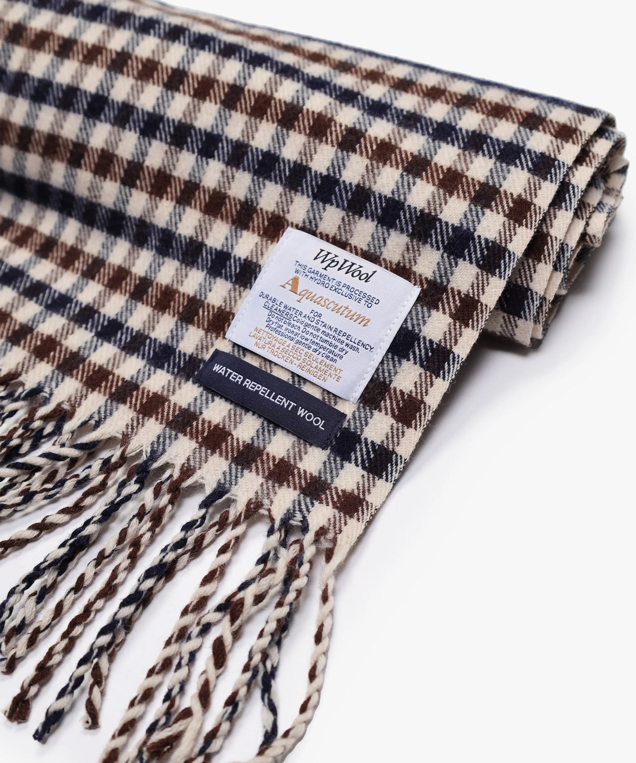Aquascutum Active Wool Iconic Scarf
