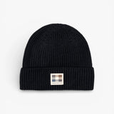 Aquascutum Active Rubber Patch Beanie - Black