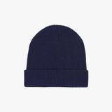 Aquascutum Active Rubber Patch Beanie - Navy