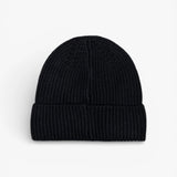 Aquascutum Active Rubber Patch Beanie - Black