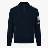 Aquascutum Active Lamina Pocket Mock Neck - Navy