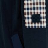Aquascutum Active Lamina Pocket Mock Neck - Navy
