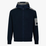 Aquascutum Active Lamina Pocket Hoodie - Navy