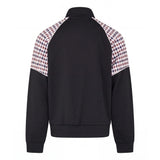 Aquascutum Active Check Sleeves Track Top  Black
