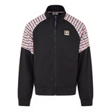 Aquascutum Active Check Sleeves Track Top  Black